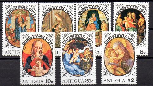 Selos de Natal Antígua Nº 472/78 (**)